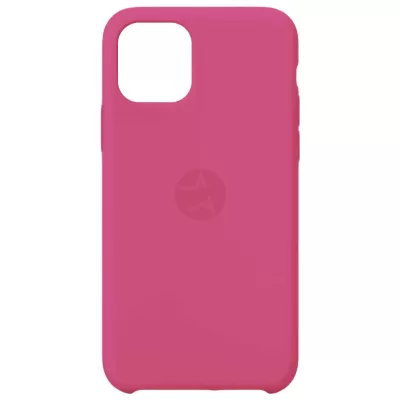 Чехол для iPhone 11 Pro Max App Silicone Case B (Малиновый(54))