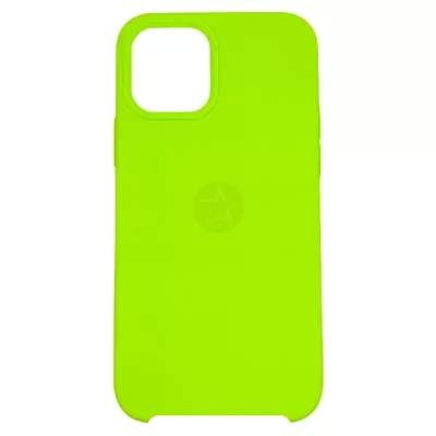 Чехол для iPhone 11 Pro Max App Silicone Case B (Ярко-зеленый(60))