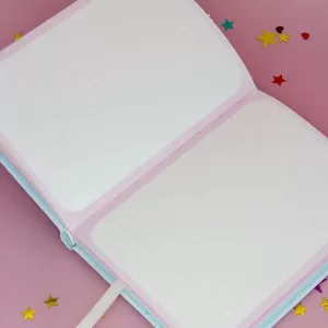 Блокнот со сквишем Золушка Fairy Tales формат А5 голубой