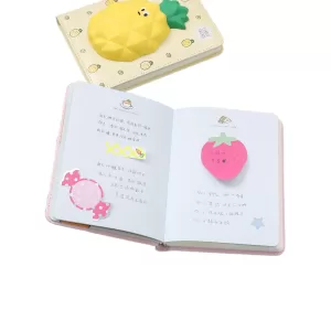 Блокнот со сквишем Персик I Like Peach формат А5 розовый