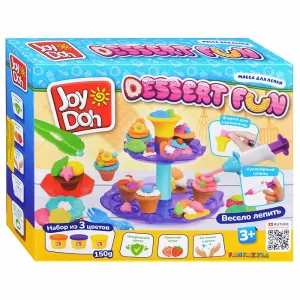 Масса для лепки Joy Doh, набор DESSERT FUN - СЛАДКОЕЖКА