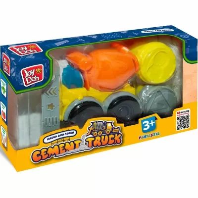Масса для лепки Joy Doh, набор MINI CEMENT TRUCK - МИНИ БЕТОНОМЕШАЛКА