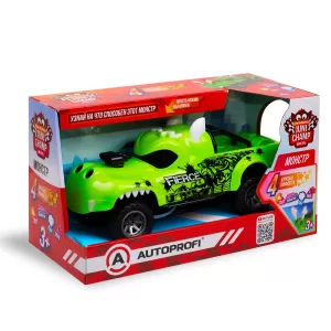 Машина детская с паром "Монстр", свет, звук, движение, пар, 30 см, зелёный