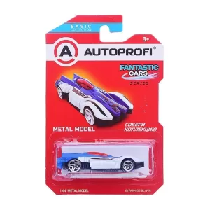 Машинка коллекционная 1:64, Серия FANTASTIC CARS, B/FAN-035, син./белый