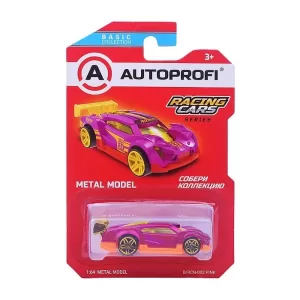 Машинка коллекционная 1:64, Серия RACING CARS, B/RCN-002, розовый