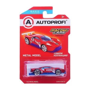 Машинка коллекционная 1:64, Серия RACING CARS, B/RCN-008, красный