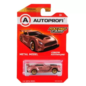 Машинка коллекционная 1:64, Серия Racing Cars, RCN-002, коричневый