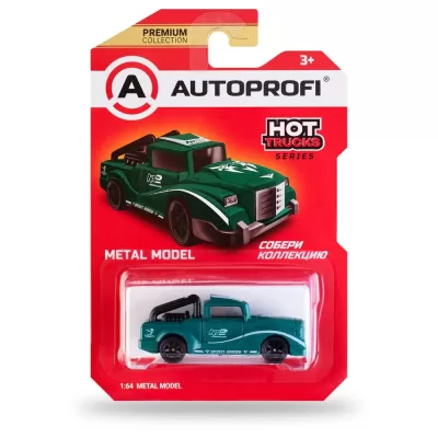 Машинка коллекционная 1:64, Серия HOT TRUCKS, TRU-003, тиффани