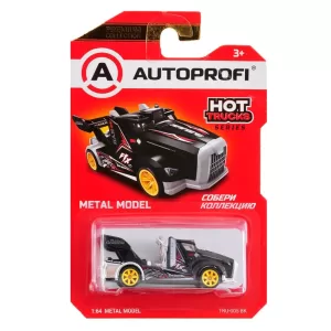 Машинка коллекционная 1:64, Серия HOT TRUCKS, TRU-005, чёрный
