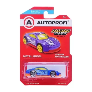 Машинка коллекционная 1:64, Серия RACING CARS, B/RCN-003, синий