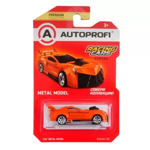 Машинка коллекционная 1:64, Серия Racing Cars, RCN-001, оранжевый