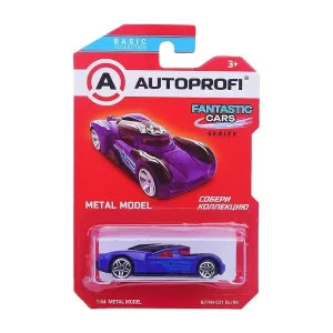 Машинка коллекционная 1:64, Серия FANTASTIC CARS, B/FAN-031, син./черный