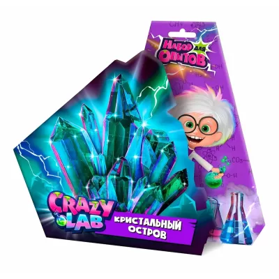 Научно-познавательный набор, модели "Crazy Lab" в ассортименте.