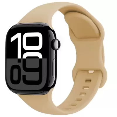 Ремешок Apple Watch Silicone 38-40-41mm (Крем-Брюле(7))