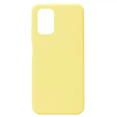 Чехол Note 10 5G Silicone Case Logo (Желтый(20))
