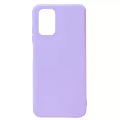 Чехол Note 10 5G Silicone Case Logo (Лиловый(13))