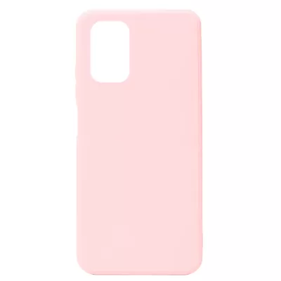 Чехол Note 10 5G Silicone Case Logo (Розовый(17))