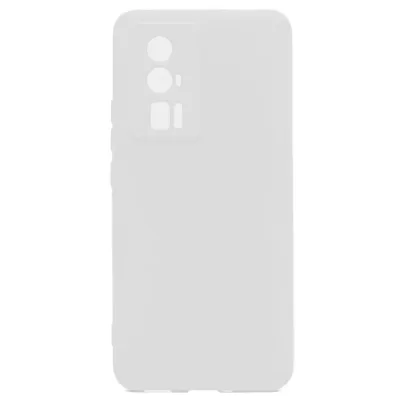 Чехол Poco F5 Pro Silicone Case Logo (Белый(9))