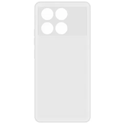 Чехол Poco F6 Pro Silicone Case Logo (Белый(9))