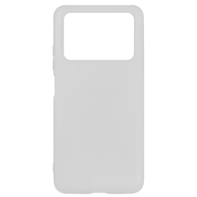 Чехол Poco M4 Pro 4G Silicone Case Logo (Белый(9))