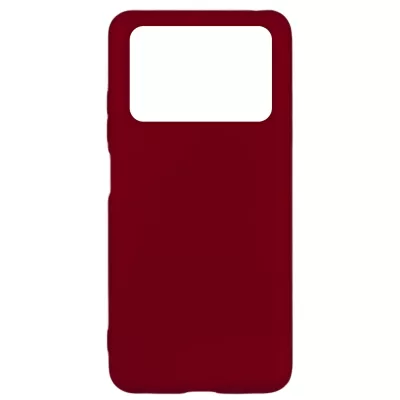 Чехол Poco M4 Pro 4G Silicone Case Logo (Винный(14))