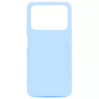 Чехол Poco M4 Pro 4G Silicone Case Logo (Голубой(11))