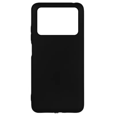 Чехол Poco M4 Pro 4G Silicone Case Logo (Черный(3))