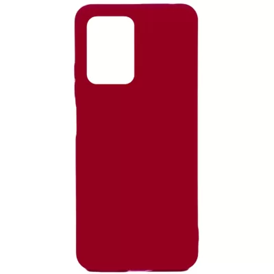 Чехол Poco X4 GT Silicone Case Logo (Винный(14))