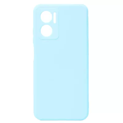 Чехол Redmi 10 5G Silicone Case Logo (Голубой(11))