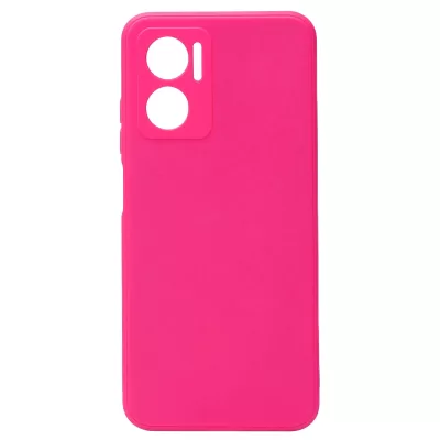 Чехол Redmi 10 5G Silicone Case Logo (Ярко-Розовый(21))
