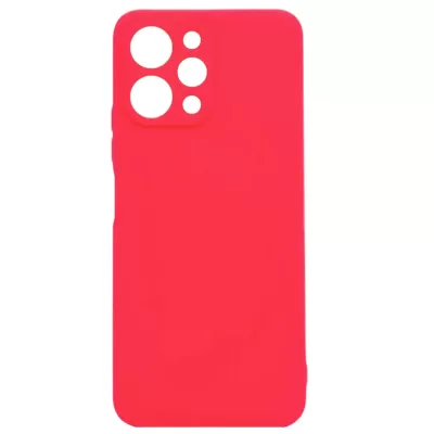 Чехол Redmi 12 4G Silicone Case Logo (Красный(1))