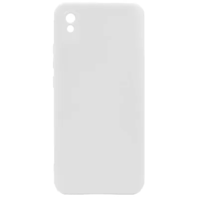 Чехол Redmi 9a Silicone Case Logo (Белый(9))