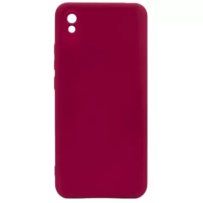 Чехол Redmi 9a Silicone Case Logo (Винный(14))