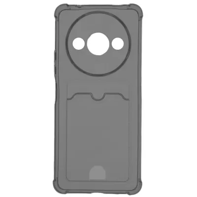 Чехол Redmi A3/Poco C61 Pocket Case (TPU) (Black)