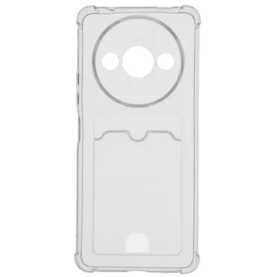 Чехол Redmi A3/Poco C61 Pocket Case (TPU) (Clear)