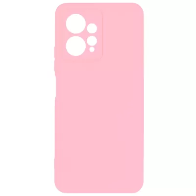 Чехол Redmi Note 12 4G Silicone Case Logo (Розовый(17))