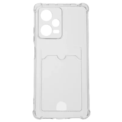 Чехол Redmi Note 12 5G/Poco X5 Pocket Case (TPU) (Clear)