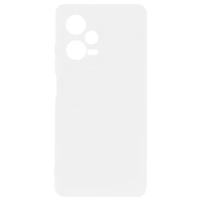 Чехол Redmi Note 12 5G/Poco X5 Silicone Case Logo (Белый(9))
