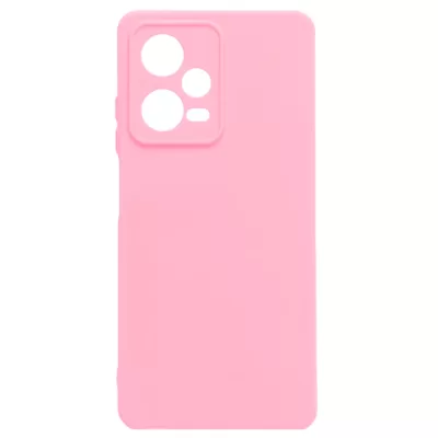 Чехол Redmi Note 12 5G/Poco X5 Silicone Case Logo (Розовый(17))