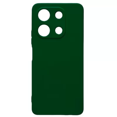 Чехол Redmi Note 13 4G Silicone Case Logo (Темно-Зеленый(22))