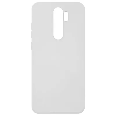 Чехол Redmi Note 8 Pro Silicone Case Logo (Белый(9))