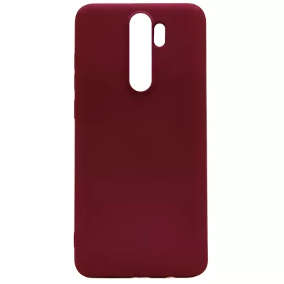 Чехол Redmi Note 8 Pro Silicone Case Logo (Винный(14))