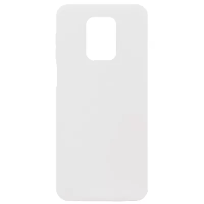 Чехол Redmi Note 9 Pro/9S Silicone Case Logo (Белый(9))