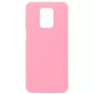 Чехол Redmi Note 9 Pro/9S Silicone Case Logo (Розовый(17))
