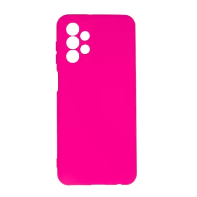 Чехол Sams A32 Silicone Case Logo (Ярко-Розовый(21))