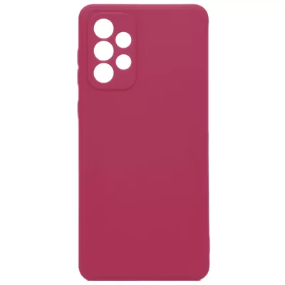Чехол Sams A52 Silicone Case Logo (Винный(14))
