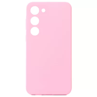 Чехол Sams S23 Plus Silicone Case Logo (Розовый(17))