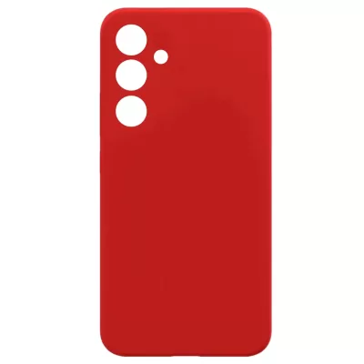 Чехол Sams S24 FE Silicone Case Logo (Красный(1))