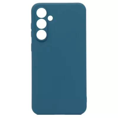 Чехол Sams S24 FE Silicone Case Logo (Темно-Синий(8))
