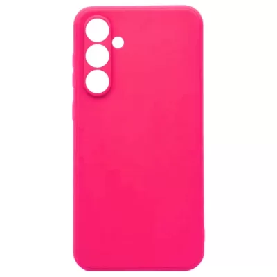 Чехол Sams S24 Silicone Case Logo (Ярко-Розовый(21))